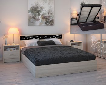 Кровать с п/м Вега 92 1600 в Каргате - mebel154.com