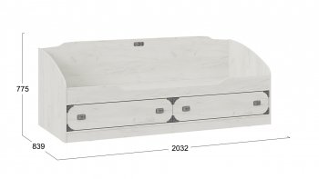 Кровать с ящиками «Калипсо» - ТД-389.12.01 в Каргате - mebel154.com