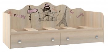 Кровать Кр-24 Париж(в) в Каргате - mebel154.com