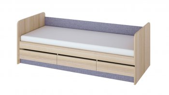 Кровать Индиго с 3-я ящиками ПМ-145.15 в Каргате - mebel154.com
