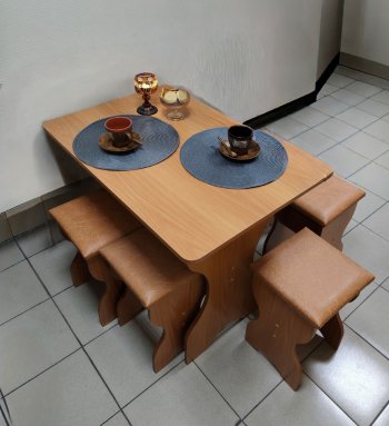 Обеденная зона Миссия (бук) в Каргате - mebel154.com