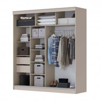 Шкаф-купе Орион 2м в Каргате - mebel154.com