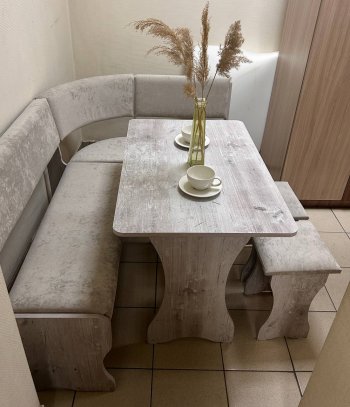 Кухонный уголок Миссия V ткань в Каргате - mebel154.com