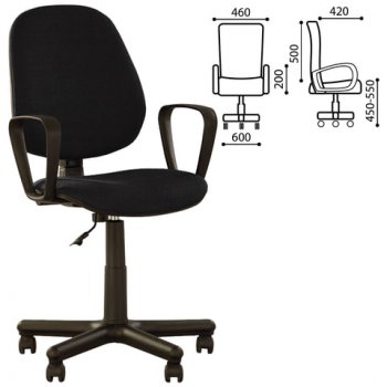 Кресло Forex GTP, с подлокотниками в Каргате - mebel154.com