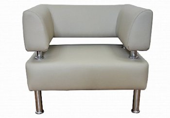 Офисное мягкое кресло ИЛТОН одноместный 1 в Каргате - mebel154.com