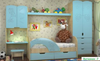 Набор детской мебели Витамин-7 в Каргате - mebel154.com