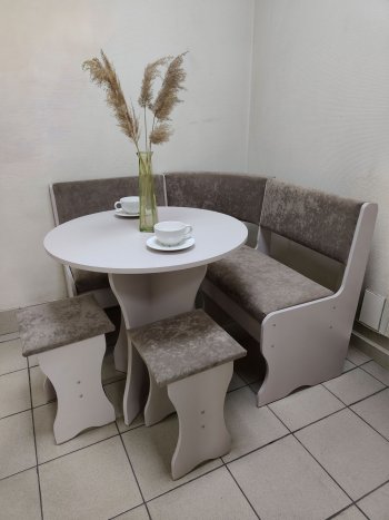 Кухонный уголок Лотос ткань в Каргате - mebel154.com