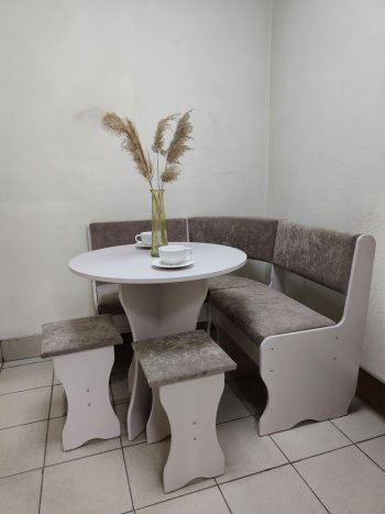 Кухонный уголок Лотос ткань в Каргате - mebel154.com