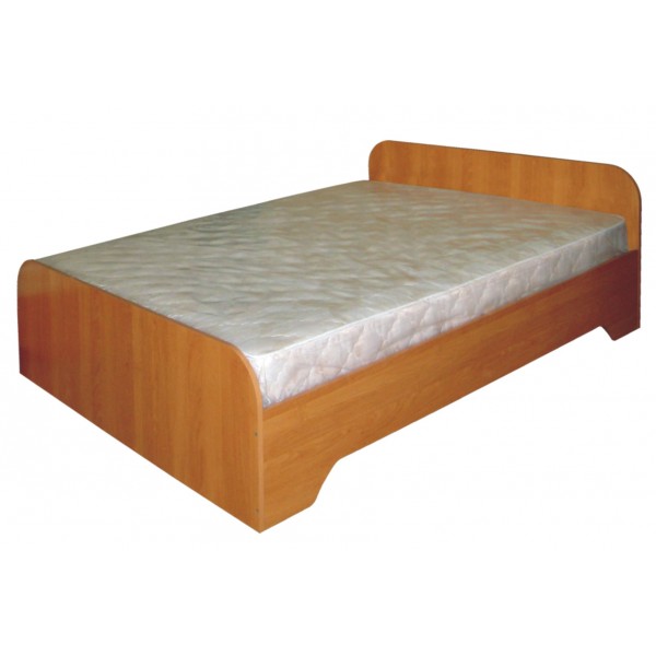 Кровать без ящиков ЛДСП в Каргате - mebel154.com