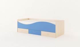 Кровать детская с ящиками Волна в Каргате - mebel154.com