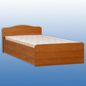 Кровать двуспальная с ящиками в Каргате - mebel154.com