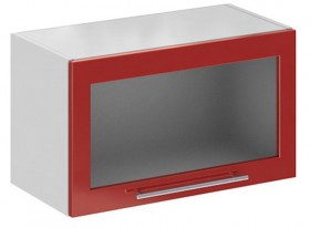 Олива ПГС 600 шкаф верхний горизонтальный стекло в Каргате - mebel154.com