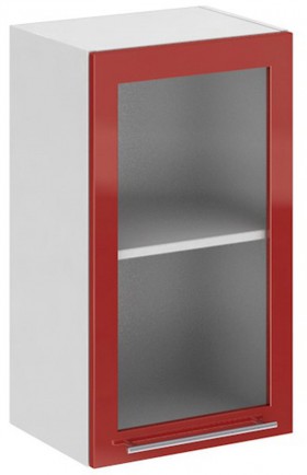 Олива ПС 300 шкаф верхний стекло в Каргате - mebel154.com