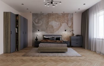 Спальный гарнитур Борнео в Каргате - mebel154.com