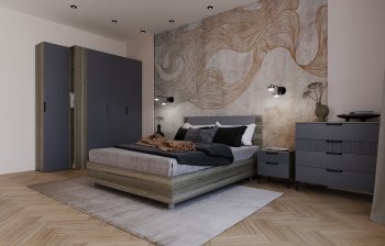 Спальный гарнитур Борнео в Каргате - mebel154.com