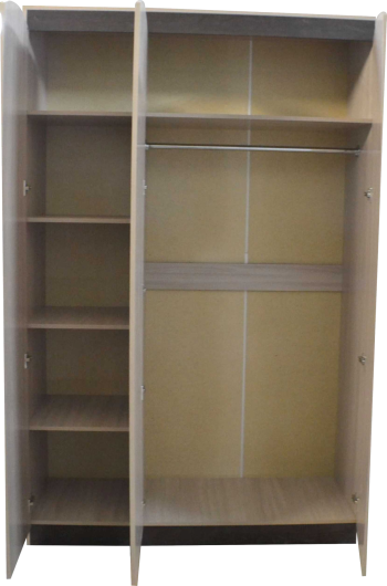 Шкаф 3-х дверный Агата в Каргате - mebel154.com