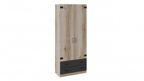 Шкаф для одежды комбинированный Окланд в Каргате - mebel154.com
