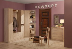 Шкаф для одежды угловой 1 Комфорт в Каргате - mebel154.com