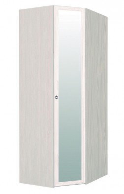 Шкаф для одежды угловой с зеркалом 56-2 Марсель в Каргате - mebel154.com