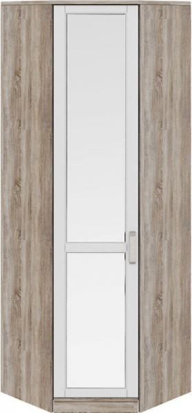 Шкаф угл с 1 зерк дверью левый/правый Прованc в Каргате - mebel154.com
