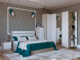 Шкаф угловой Верона МДФ в Каргате - mebel154.com
