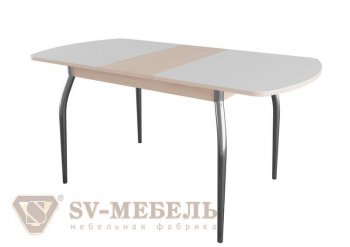 Стол обеденный раскладной-1(sv) в Каргате - mebel154.com